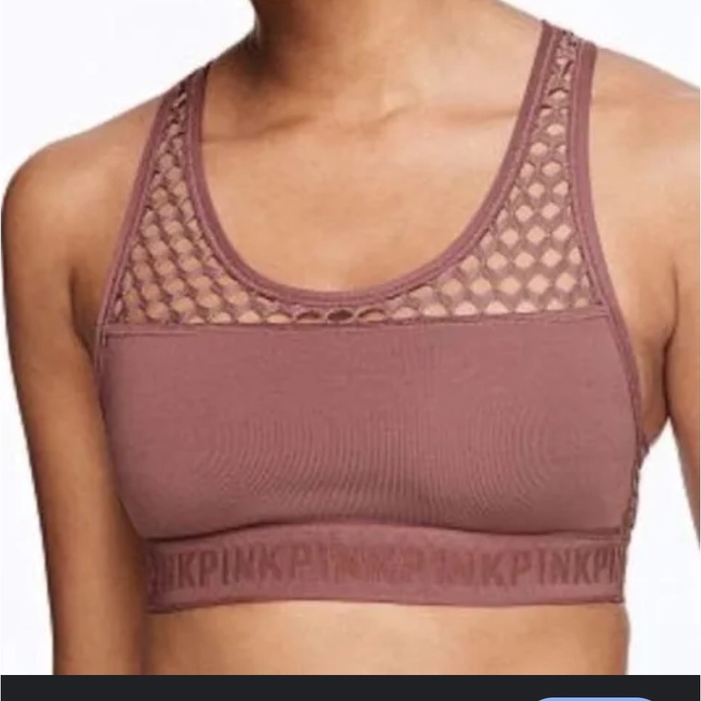 Victoria’s Secret pink razorback sports bra Sz.M